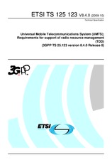 ETSI TS 125123-V8.4.0 (8.10.2009)