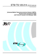 ETSI TS 125214-V3.3.0 (22.6.2000)