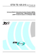 ETSI TS 125215-V3.7.0 (17.7.2001)