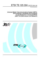 ETSI TS 125304-V4.2.0 (30.9.2001)