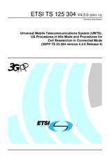 ETSI TS 125304-V4.3.0 (31.12.2001)
