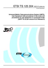 ETSI TS 125304-V8.5.0 (2.4.2009)