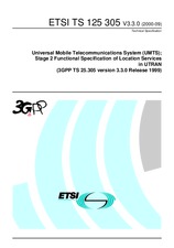 ETSI TS 125305-V3.3.0 (30.9.2000)