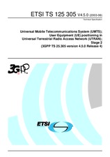 ETSI TS 125305-V4.5.0 (30.6.2003)