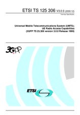 ETSI TS 125306-V3.0.0 (31.12.2000)