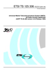 ETSI TS 125306-V3.3.0 (30.9.2001)
