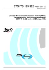 ETSI TS 125322-V3.9.0 (31.12.2001)