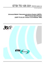 ETSI TS 125331-V3.5.0 (31.12.2000)