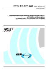 ETSI TS 125401-V3.9.0 (31.3.2002)