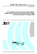 ETSI TS 125419-V3.1.0 (22.6.2000)