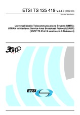 ETSI TS 125419-V4.4.0 (31.3.2002)