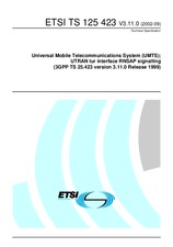 ETSI TS 125423-V3.11.0 (30.9.2002)