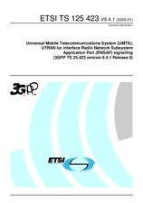 ETSI TS 125423-V6.4.1 (31.1.2005)