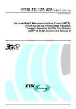ETSI TS 125426-V4.0.0 (31.3.2001)