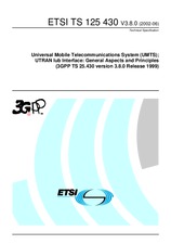 ETSI TS 125430-V3.8.0 (30.6.2002)