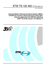 ETSI TS 125463-V7.2.0 (31.12.2005)