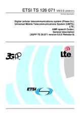 ETSI TS 126071-V8.0.0 (16.1.2009)