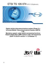 ETSI TS 126074-V11.1.0 (8.1.2014)