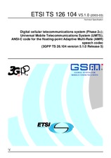 ETSI TS 126104-V5.1.0 (30.3.2003)