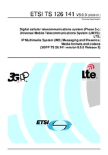 ETSI TS 126141-V8.0.0 (22.1.2009)
