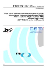 ETSI TS 126173-V5.4.0 (31.3.2002)