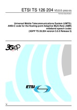 ETSI TS 126204-V5.0.0 (31.3.2002)