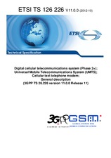 ETSI TS 126226-V11.0.0 (16.10.2012)