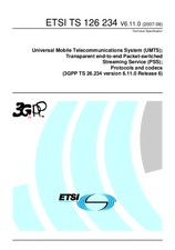 ETSI TS 126234-V6.11.0 (30.6.2007)
