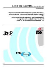 ETSI TS 126243-V10.0.0 (19.4.2011)