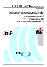ETSI TS 126244-V10.0.0 (19.4.2011)