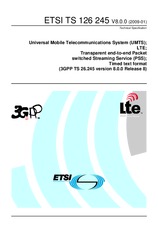 ETSI TS 126245-V8.0.0 (22.1.2009)