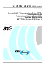 ETSI TS 126246-V6.1.0 (30.9.2006)