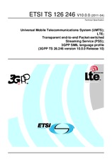 ETSI TS 126246-V10.0.0 (19.4.2011)