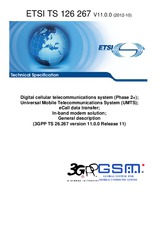 ETSI TS 126267-V11.0.0 (16.10.2012)