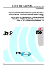 ETSI TS 126273-V10.0.0 (20.4.2011)
