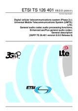 ETSI TS 126401-V8.0.0 (22.1.2009)