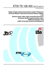 ETSI TS 126402-V8.0.0 (22.1.2009)