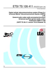 ETSI TS 126411-V10.0.0 (20.4.2011)