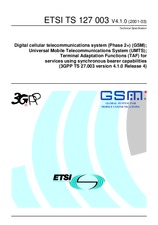 ETSI TS 127003-V4.1.0 (31.3.2001)