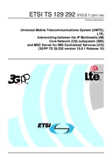 ETSI TS 129292-V10.0.1 (27.4.2011)