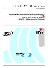 ETSI TS 129303-V8.0.0 (23.1.2009)