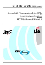 ETSI TS 129303-V8.1.0 (23.4.2009)