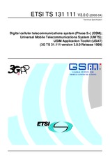 ETSI TS 131111-V3.0.0 (30.4.2000)