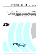 ETSI TS 131114-V7.0.0 (28.6.2007)