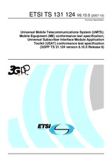 ETSI TS 131124-V6.10.0 (24.10.2007)