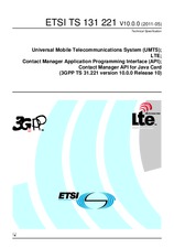ETSI TS 131221-V10.0.0 (19.5.2011)