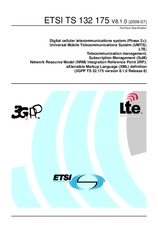 ETSI TS 132175-V8.1.0 (7.7.2009)