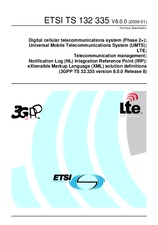 ETSI TS 132335-V8.0.0 (27.1.2009)