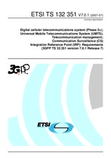 ETSI TS 132351-V7.0.1 (25.7.2007)