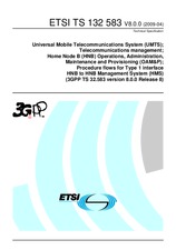 ETSI TS 132583-V8.0.0 (14.4.2009)